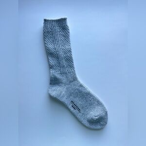 MaxMara Light Gray Women's Wool Socks